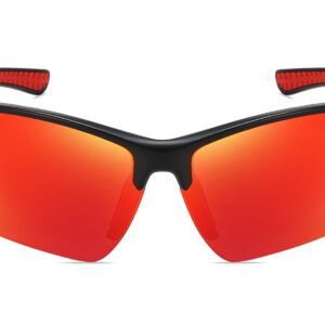 C559RV - Color Mirrored Sport Sunglasses - Image 2