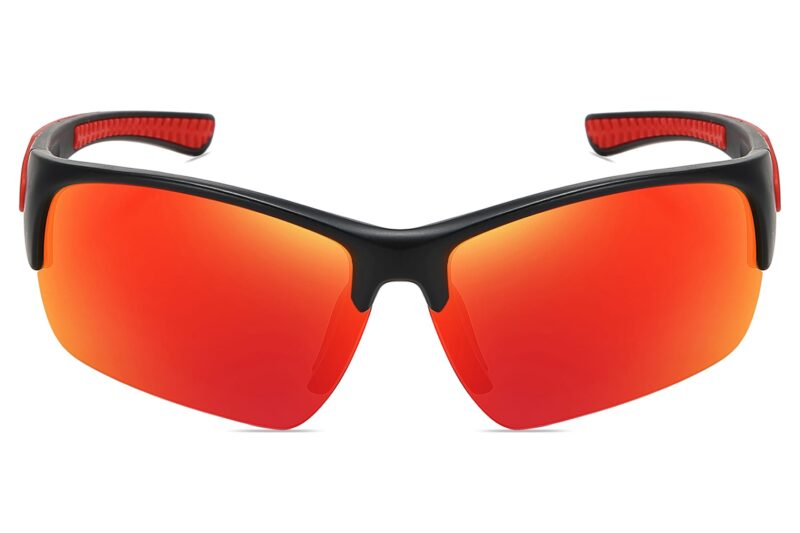 C559RV - Color Mirrored Sport Sunglasses - Image 2