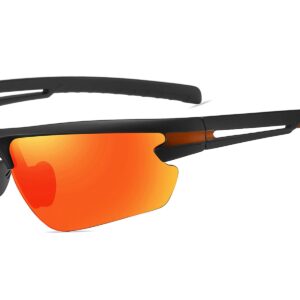 C562RV - Color Mirrored Sport Sunglasses