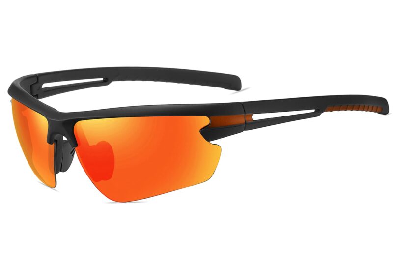C562RV - Color Mirrored Sport Sunglasses