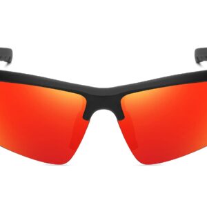 C562RV - Color Mirrored Sport Sunglasses - Image 8