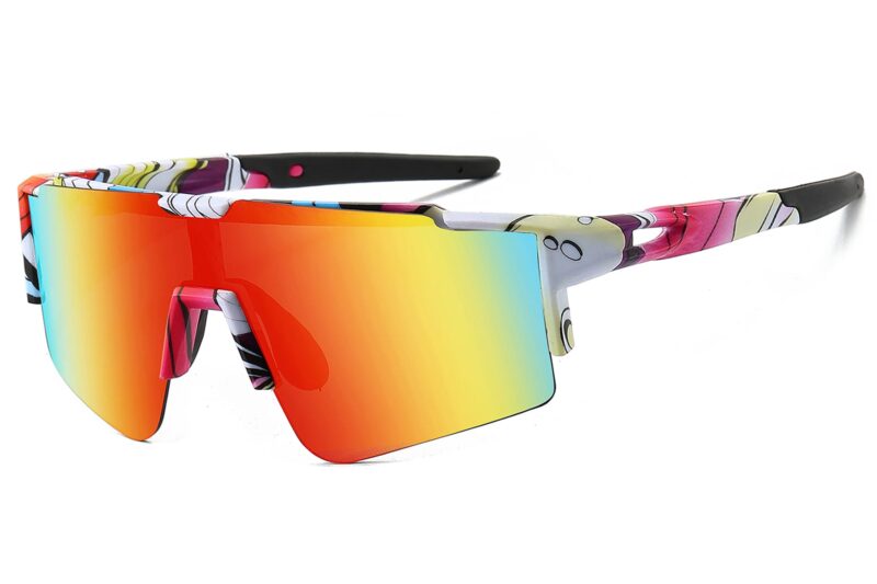 C564TRVX- Sport Shield Sunglasses w/ Premium Lens