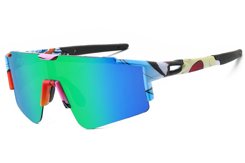 C564TRVX- Sport Shield Sunglasses w/ Premium Lens - Image 3