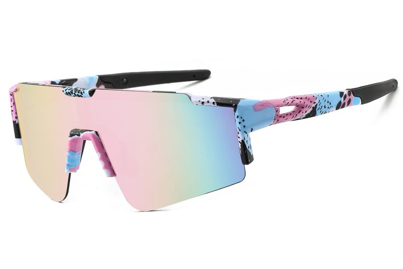 C564TRVX- Sport Shield Sunglasses w/ Premium Lens - Image 5