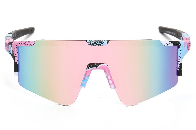 C564TRVX- Sport Shield Sunglasses w/ Premium Lens - Image 6
