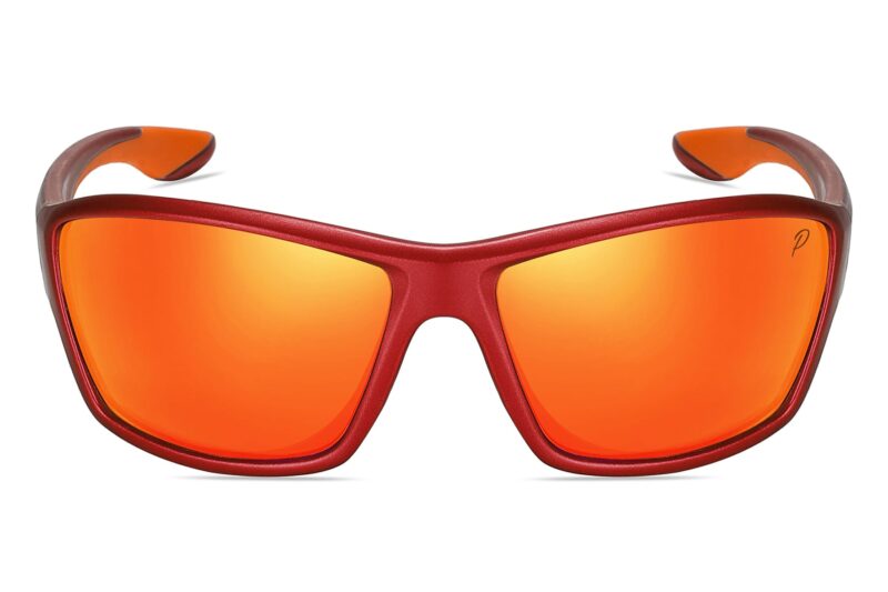 C572PRV -Polarized Color Mirrored Sport Sunglasses - Image 6