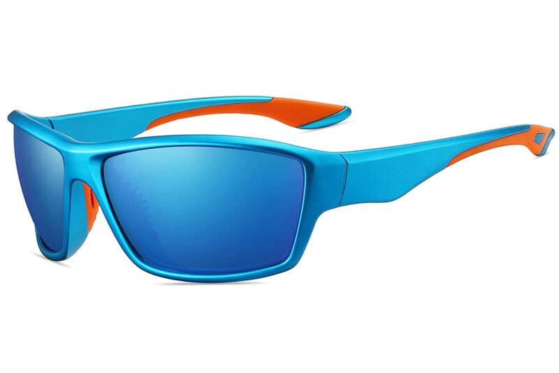 C572RV - Color Mirrored Sport Sunglasses - Image 5