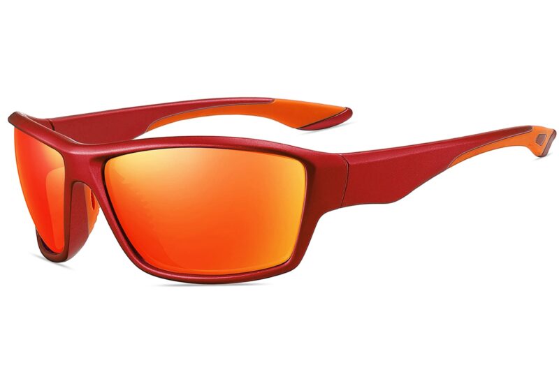 C572RV - Color Mirrored Sport Sunglasses - Image 7