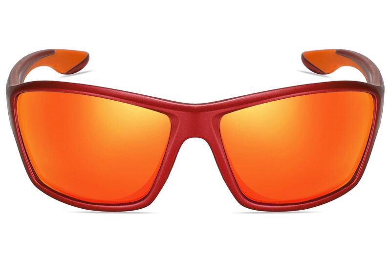 C572RV - Color Mirrored Sport Sunglasses - Image 8