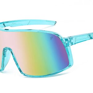 C573PRV - Sport Shield Sunglasses w/Premium Polarized Lens