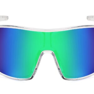 C573PRV - Sport Shield Sunglasses w/Premium Polarized Lens - Image 10