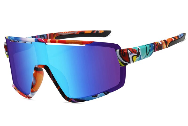 C577RV- Sport Shield Sunglasses w/ Premium Lens