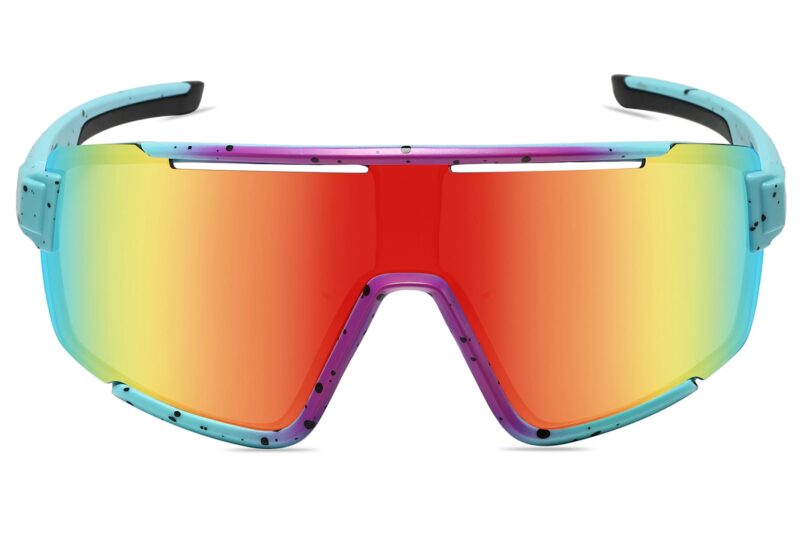 C577RV- Sport Shield Sunglasses w/ Premium Lens - Image 4