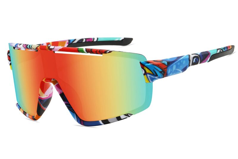 C577RV- Sport Shield Sunglasses w/ Premium Lens - Image 5