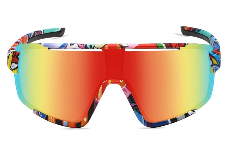 C577RV- Sport Shield Sunglasses w/ Premium Lens - Image 6