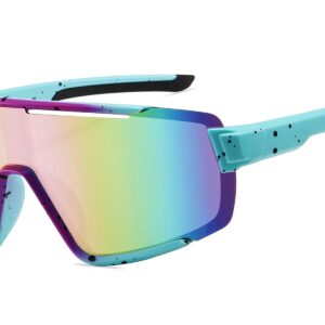 C577RV- Sport Shield Sunglasses w/ Premium Lens - Image 11