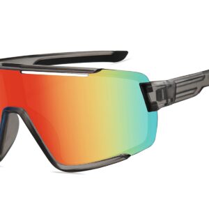 C577RV- Sport Shield Sunglasses w/ Premium Lens - Image 15