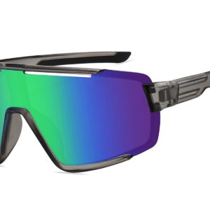 C577RV- Sport Shield Sunglasses w/ Premium Lens - Image 17