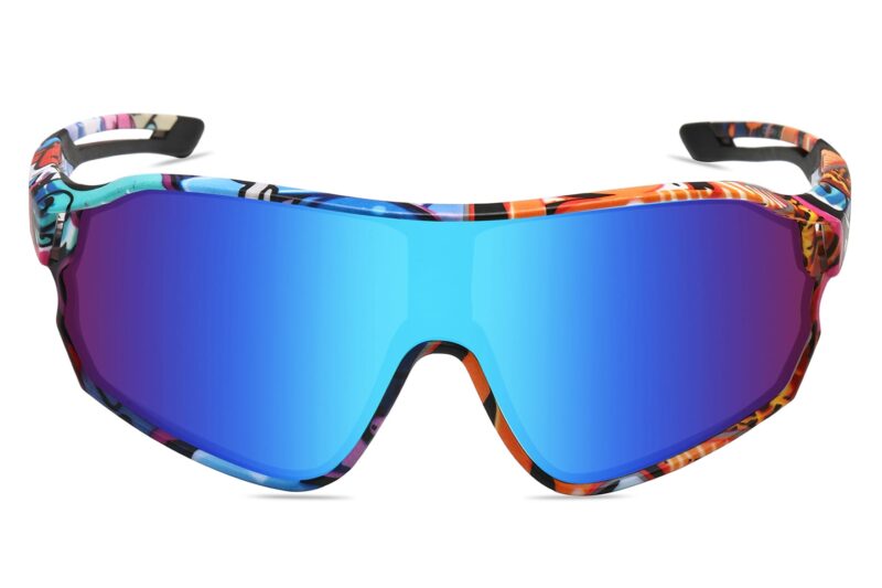 C579RV - Sport Shield Sunglasses w/ Premium Lens - Image 2