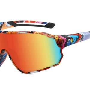 C579RV - Sport Shield Sunglasses w/ Premium Lens - Image 9