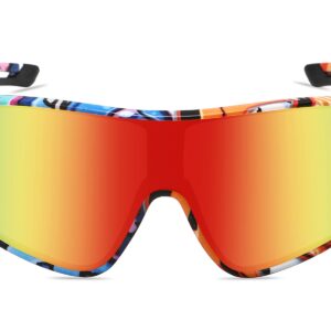 C579RV - Sport Shield Sunglasses w/ Premium Lens - Image 10