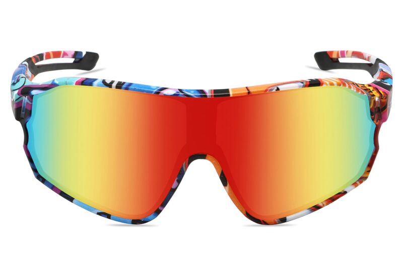 C579RV - Sport Shield Sunglasses w/ Premium Lens - Image 10