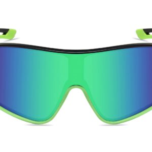 C579RV - Sport Shield Sunglasses w/ Premium Lens - Image 12