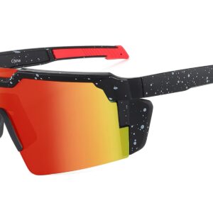 C580RV - Sport Shield Sunglasses w/ Premium Lens