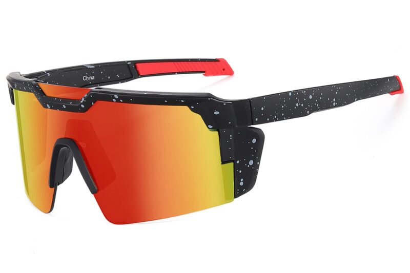 C580RV - Sport Shield Sunglasses w/ Premium Lens
