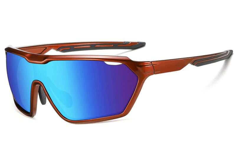 C584RV - Sport Shield Sunglasses w/ Premium Lens - Image 9