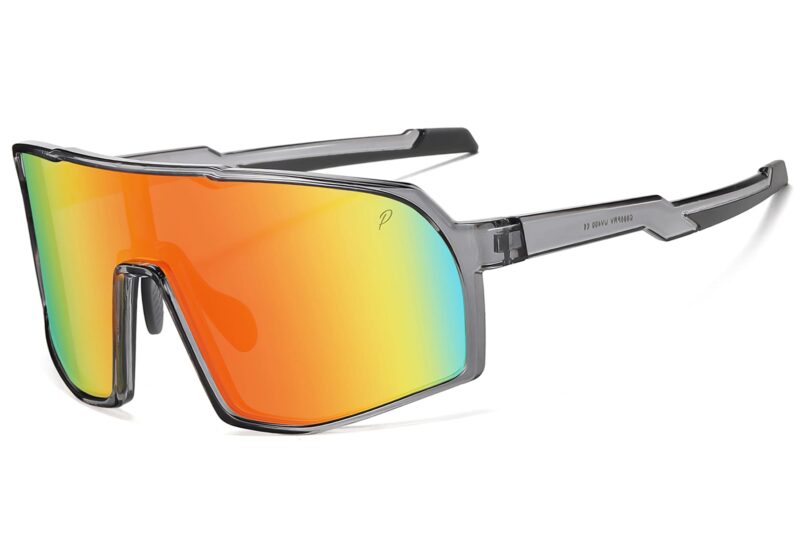 C585PRV - Polarized Sport Shield Sunglasses w/ Premium Lens - Image 11