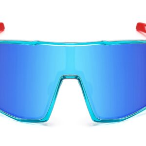 C585RV - Sport Shield Sunglasses w/ Premium Lens - Image 8