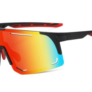 C586RV - Sport Shield Sunglasses w/ Premium Lens
