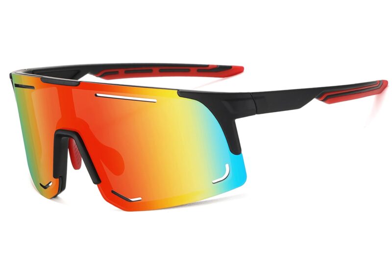 C586RV - Sport Shield Sunglasses w/ Premium Lens