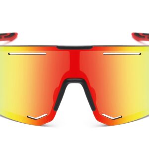 C586RV - Sport Shield Sunglasses w/ Premium Lens - Image 2