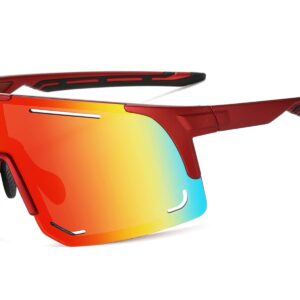C586RV - Sport Shield Sunglasses w/ Premium Lens - Image 5