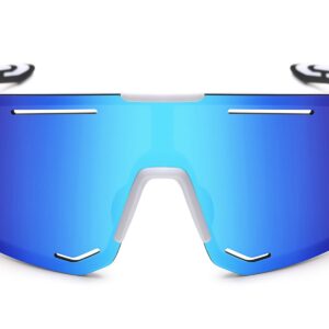 C586RV - Sport Shield Sunglasses w/ Premium Lens - Image 8