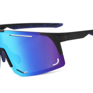 C586RV - Sport Shield Sunglasses w/ Premium Lens - Image 9
