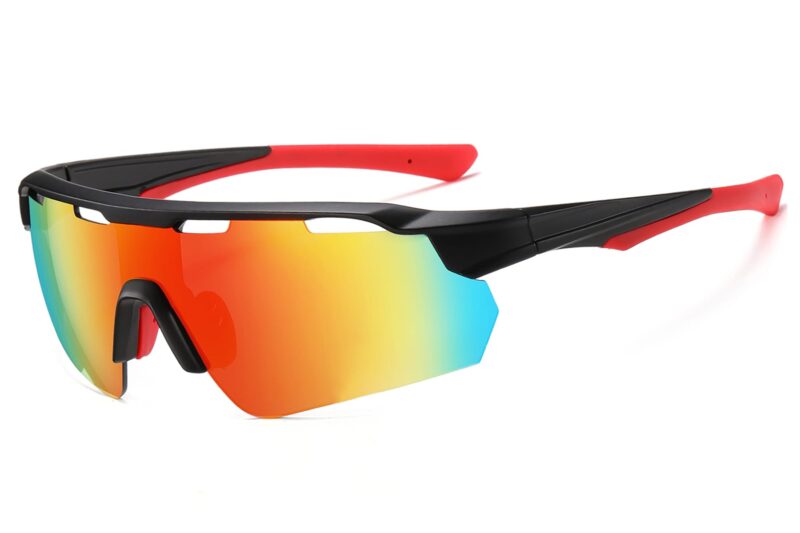 C587RV - Sport Shield Sunglasses w/ Premium Lens