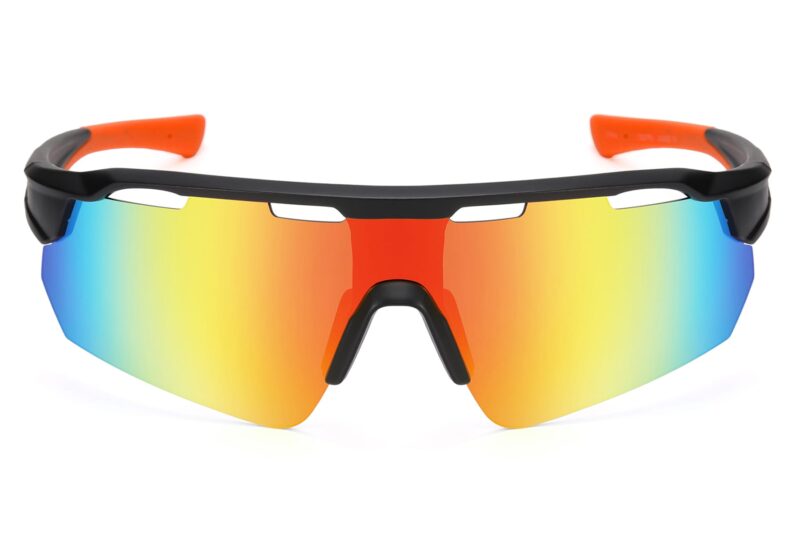 C587RV - Sport Shield Sunglasses w/ Premium Lens - Image 6