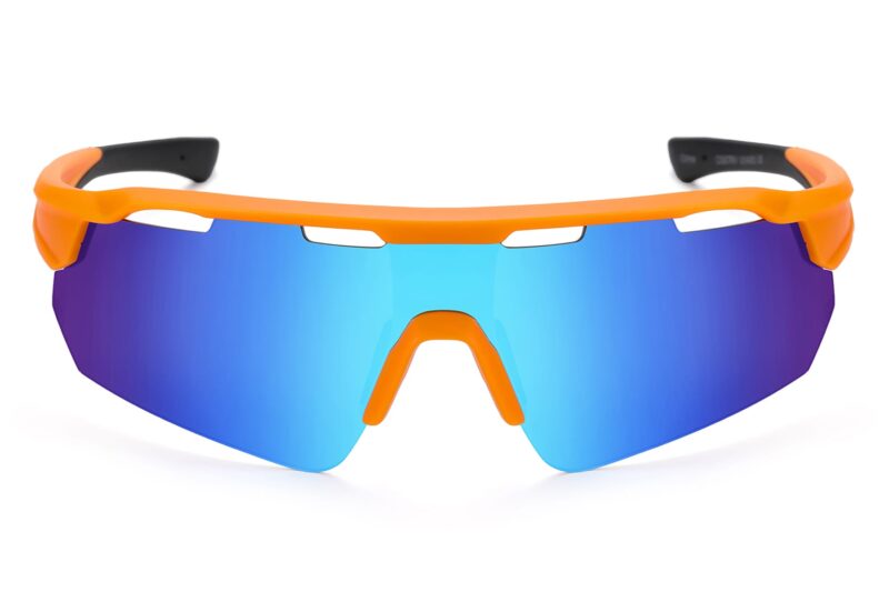 C587RV - Sport Shield Sunglasses w/ Premium Lens - Image 8