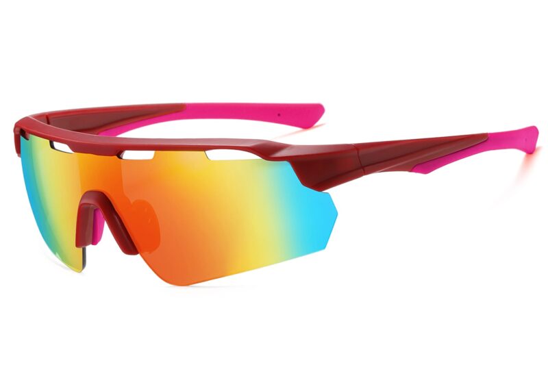 C587RV - Sport Shield Sunglasses w/ Premium Lens - Image 9