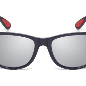 D263FEM - Classic Silver Mirrored Sunglasses - Image 2