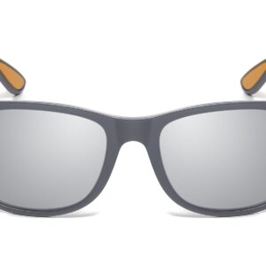 D263FEM - Classic Silver Mirrored Sunglasses - Image 6