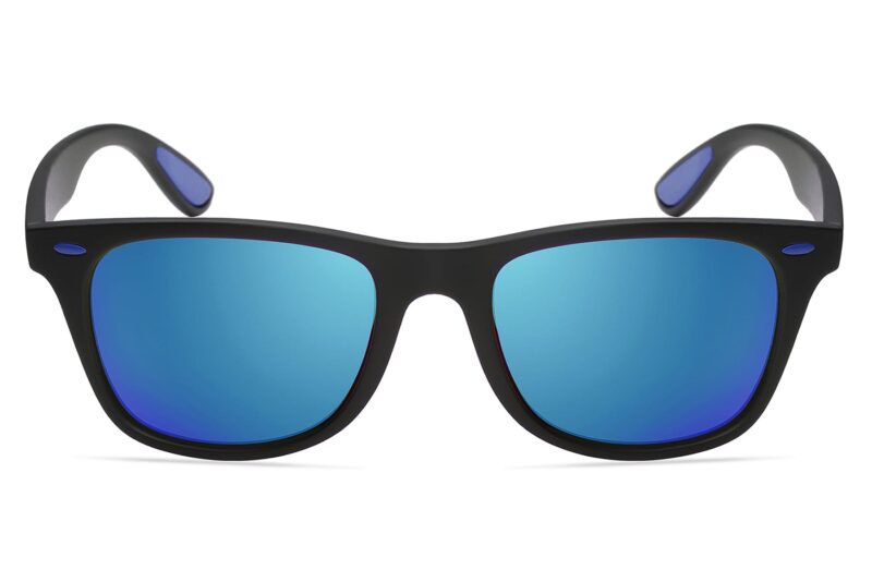 D263FERVB - Classic All-Black Sunglasses - Image 2