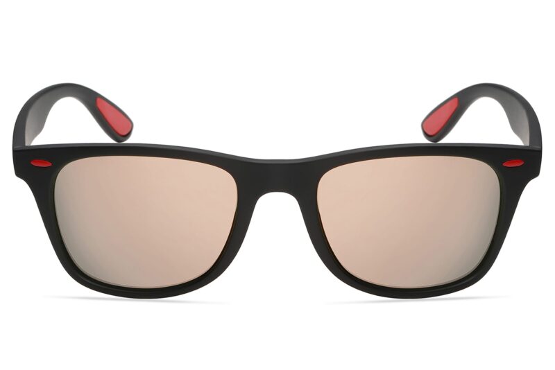 D263FERVB - Classic All-Black Sunglasses - Image 4
