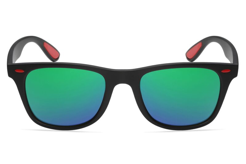D263FERVB - Classic All-Black Sunglasses - Image 8