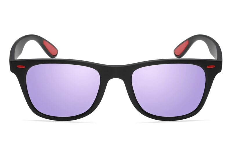 D263FERVB - Classic All-Black Sunglasses - Image 10