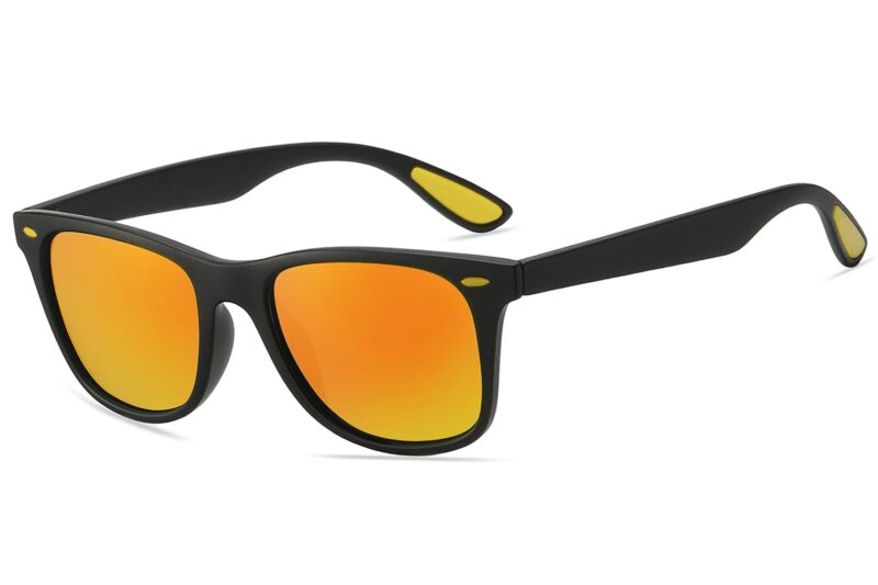D263FERVB - Classic All-Black Sunglasses - Image 11