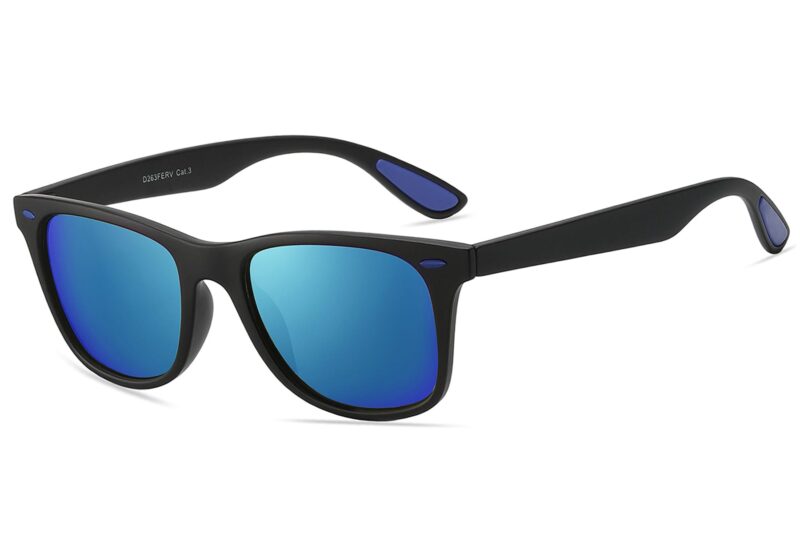 D263FERV - Classic Color Mirrored Sunglasses - Image 3